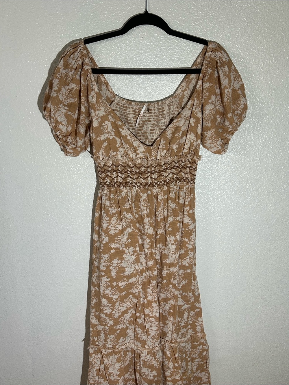 Free People Ellie Printed Maxi Dress Sz S